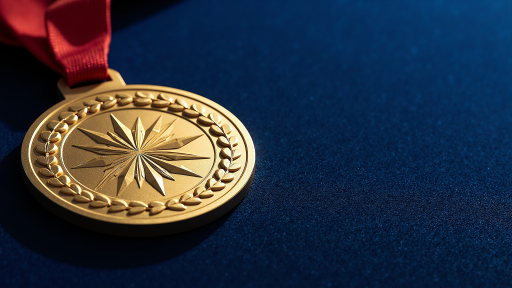 公司获得安全生产先进单位奖牌，员工代表上台领奖，领导颁奖仪式现场